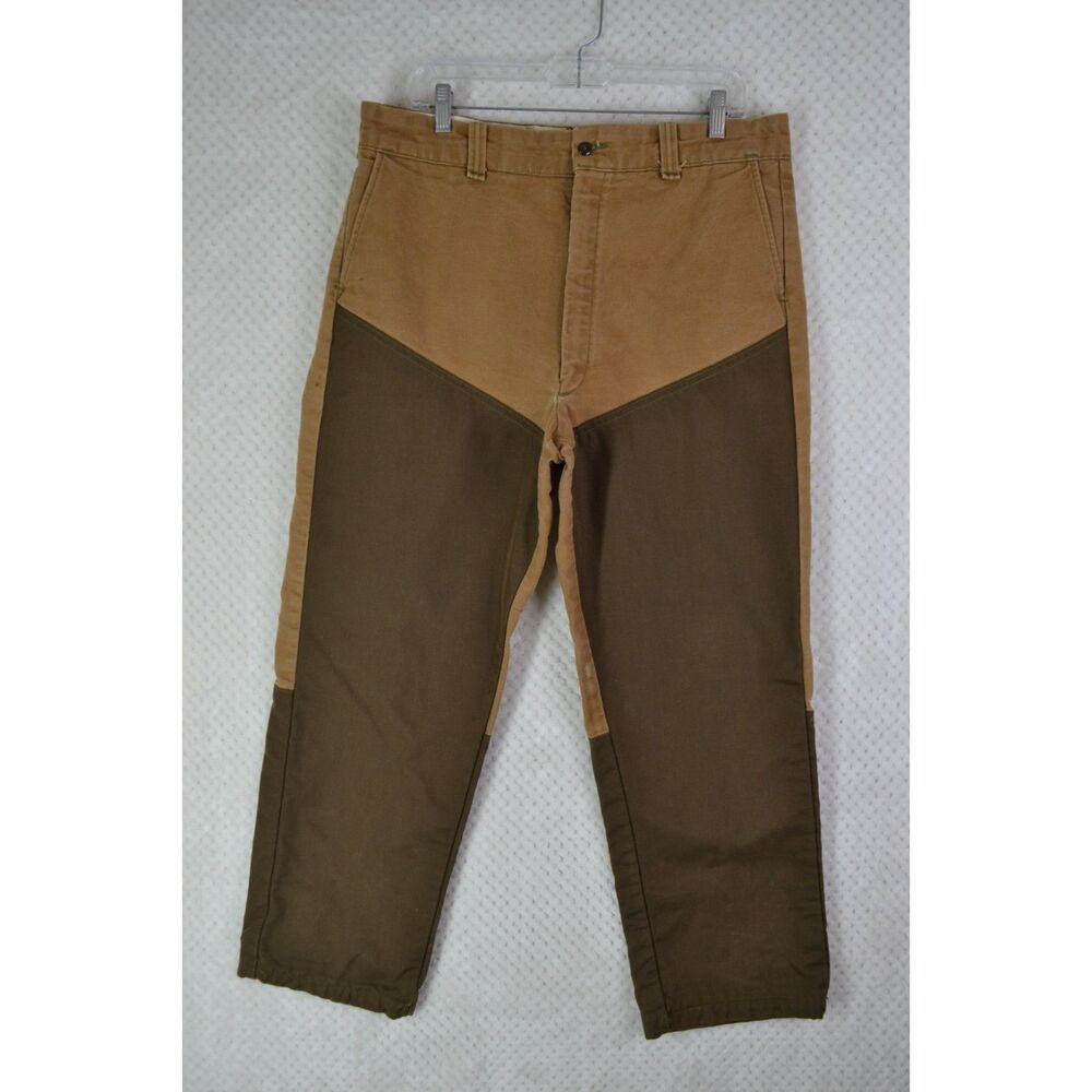 KEY Imperial Men's 36x30 Brown Canvas Reinforced Brush Hunting Pants